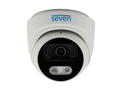IP-відеокамера 2 Мп вулична/внутрішня SEVEN IP-7212PA (2,8) white IP7212PAw28 фото
