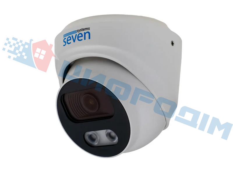 IP-відеокамера 2 Мп Full Color вулична/внутрішня SEVEN IP-7212PA-FC (2,8) IP7212PAFC фото