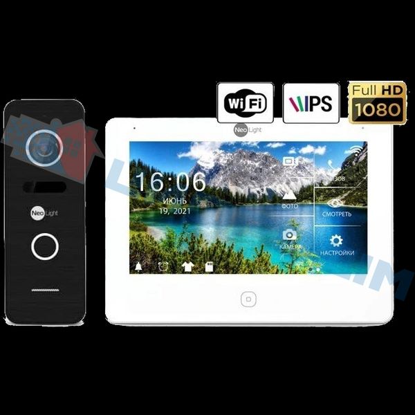 NeoKIT HD Pro WF Black Комплект відеодомофона 25254 фото
