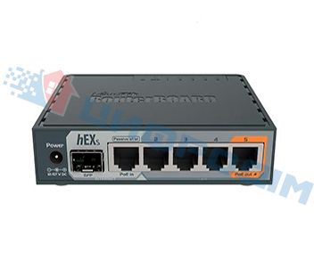 MikroTik hEX S (RB760iGS) 5-портовий маршрутизатор 22803 фото