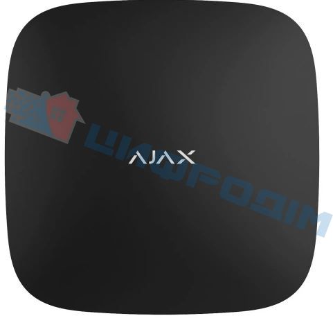 Беспроводной ретранслятор радиосигнала с поддержкой фотоверификации тревог Ajax ReX 2 Black 99-00006839 фото