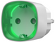 Радіокерована розумна розетка з лічильником енергоспоживання AJAX SOCKET white 99-00000773 фото