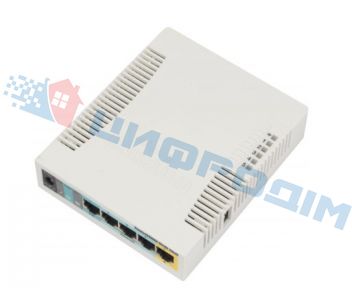 MikroTik RB951G-2HnD 2.4GHz Wi-Fi маршрутизатор з 5-портами Ethernet для домашнього використання 22432 фото