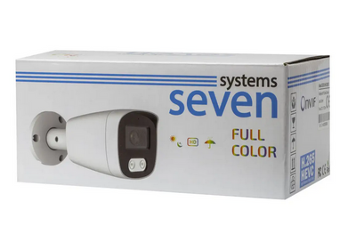 IP-відеокамера 5 Мп Full Color вулична SEVEN IP-7225PA-FC PRO (3,6) 01-3007 фото
