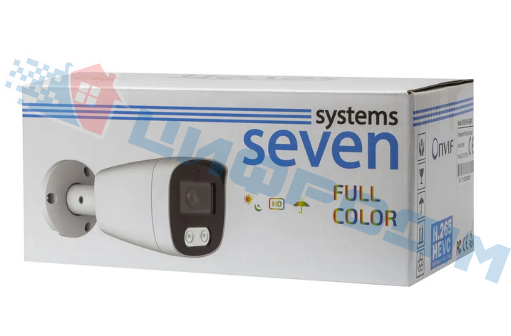 IP-відеокамера 5 Мп Full Color вулична SEVEN IP-7225PA-FC PRO (3,6) IP7225PAFCpro36 фото