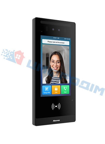E18C - Багатоабонентна панель виклику з розпізнаванням обличчя, NFC та Bluetooth, Багатоабонентна 2127 фото