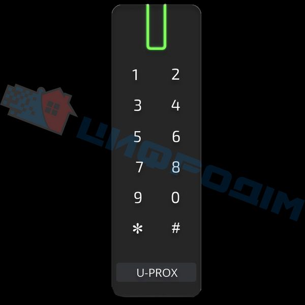 U-Prox SE keypad Універсальний мультиформатний зчитувач ідентифікаторів з клавіатурою та підтримкою OSDP 29874 фото