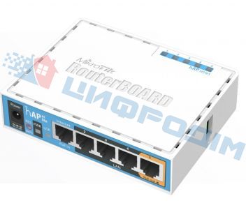 MikroTik hAP ac lite (RB952Ui-5ac2nD) Двухдиапазонная Wi-Fi точка доступа с 5-портами Ethernet, для домашнего использования 22421 фото