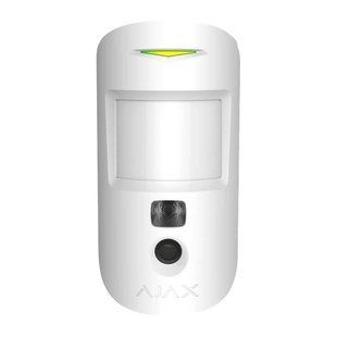 Ajax MotionCam (PhOD) Jeweller (8EU) white Беспроводной извещатель движения с камерой 99-00010311 фото
