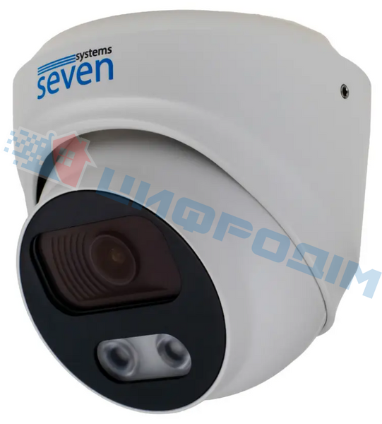 IP-відеокамера 8 Мп вулична/внутрішня SEVEN IP-7218PA PRO (2,8) 01-3058 фото