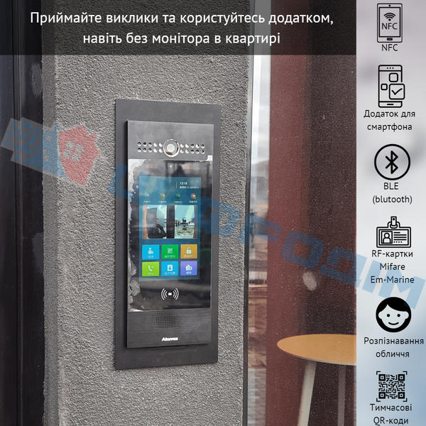 R29C - Многоабонентная вызывная панель на Android (распознавание лиц, Bluetooth) 1830 фото