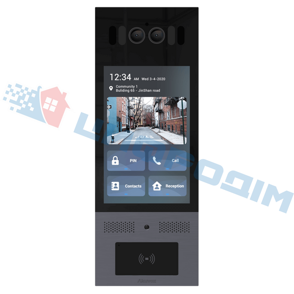 X915S - Многоабонентная вызывная панель на Android (распознавание лиц, Bluetooth) 1834 фото