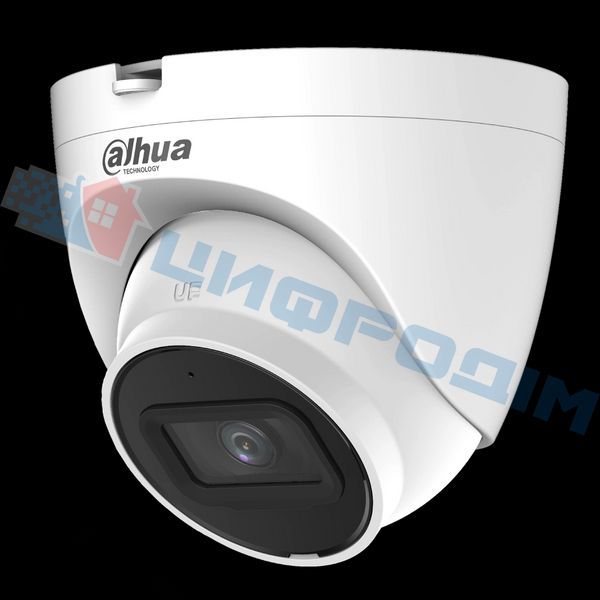 DH-IPC-HDW2230T-AS-S2 (2.8мм) 2Мп IP white відеокамера Dahua із вбудованим мікрофоном 23270 фото