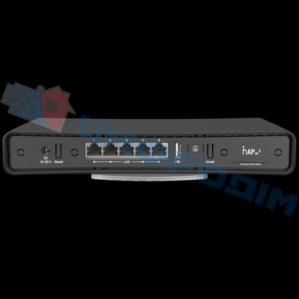 Mikrotik RBD53GR-5HacD2HnD&R11e-LTE6 hAP ac3 LTE6 kit Бездротовий дводіапазонний маршрутизатор із підтримкою LTE 28432 фото
