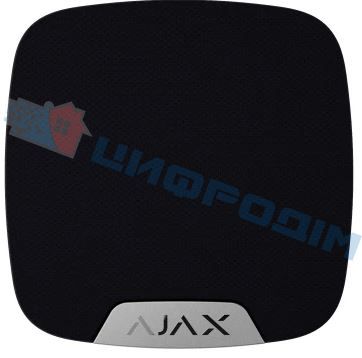 Бездротова кімнатна сирена Ajax HomeSiren Black 99-00000603 фото