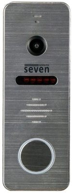 Виклична панель домофону SEVEN CP-7504 FHD Silver 04-3048 фото