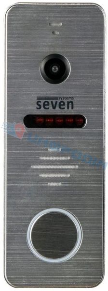Виклична панель домофону SEVEN CP-7504 FHD Silver CP7504FHDs фото